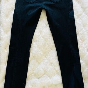 Elegant Black Straight Leg Women's Jeans